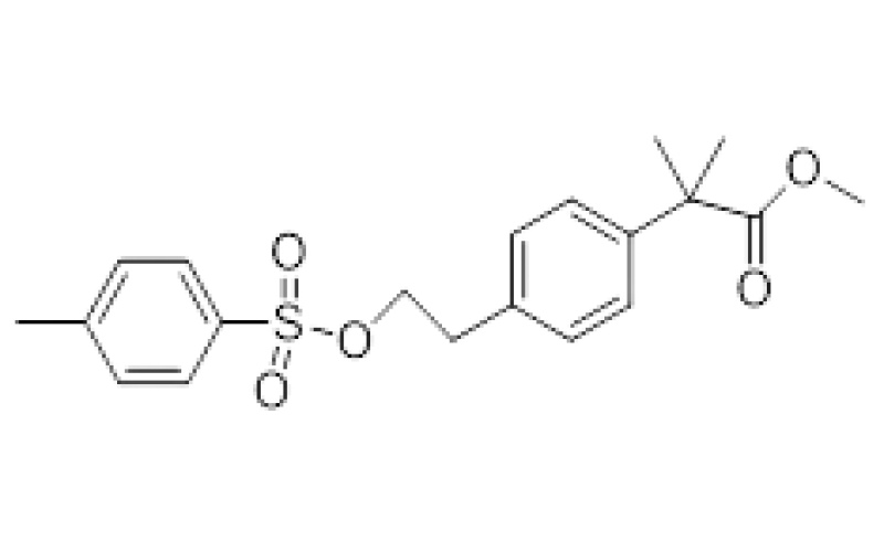 Methyl 2-methyl-2-(4-(2-(tosyloxy)ethyl)phenyl)propanoate