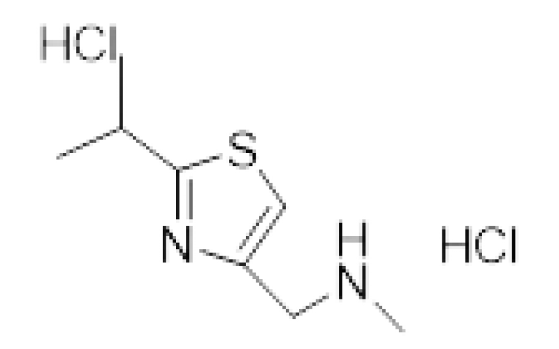 1-(2-isopropylthiazol-4-yl)-N-methylmethanamine dihydrochloride